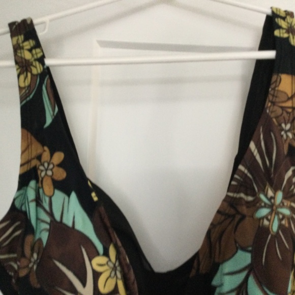 Lovely Faux Tankini One Piece Swimsuit - Picture 3 of 8